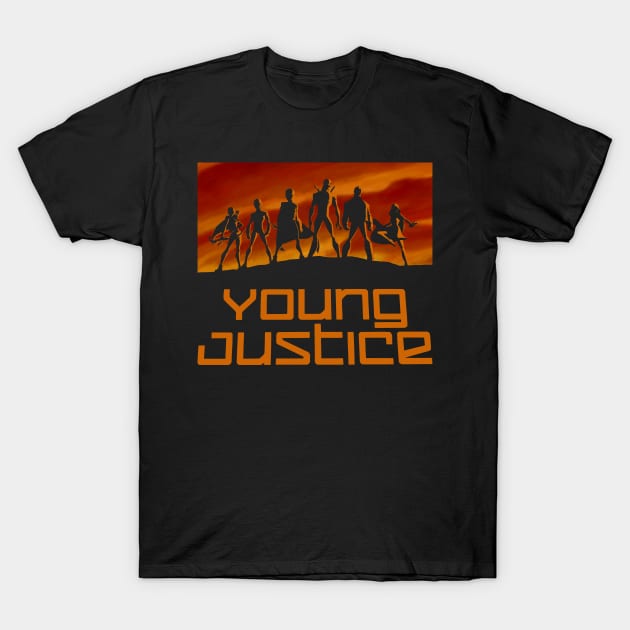 Young Justice T-Shirt by Grayson888